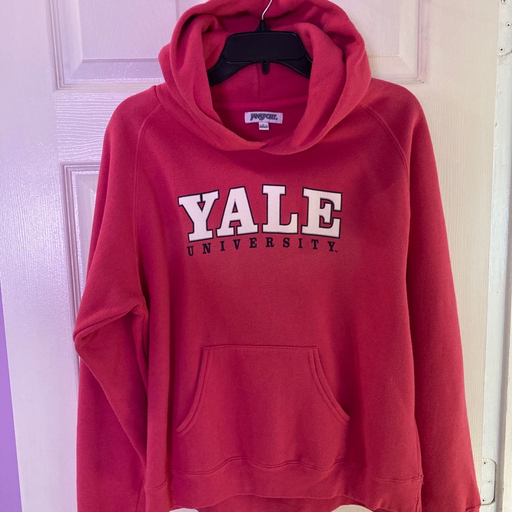 Hot pink Yale sweatshirt